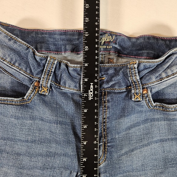 Wrangler Bootcut Jeans 11x32 Women's Cowgirl Westernwear Medium Wash Blue - Picture 7 of 9